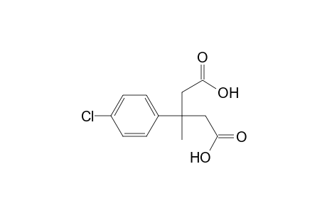 3-(4-Chlorophenyl)-3-methyl-glutaric acid