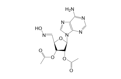 (E/Z)-9-(2',3'-Di-O-acetyl-.beta.-D-arabino-Pentodialdo-1,4-furanosyl)adenine oxime