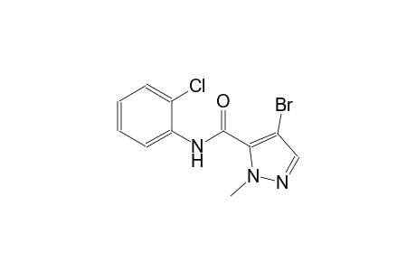 4-bromo-N-(2-chlorophenyl)-1-methyl-1H-pyrazole-5-carboxamide