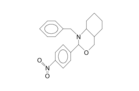 N-Benzyl-2-(4-nitro-phenyl)-4,5-(E)-tetramethylene-tetrahydro-1,3-oxazine
