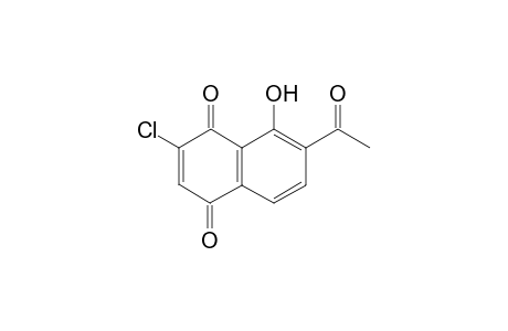 6-Acetyl-3-chlorojuglone