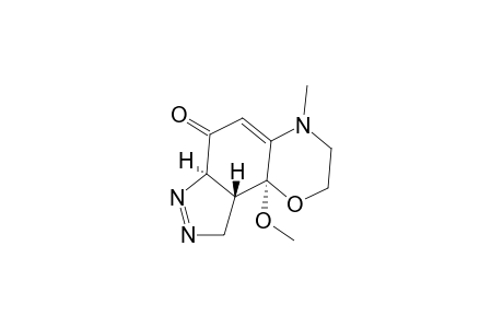 (6aR,9aR,9bS)-9b-methoxy-4-methyl-3,6a,9,9a-tetrahydro-2H-pyrazolo[3,4-h][1,4]benzoxazin-6-one