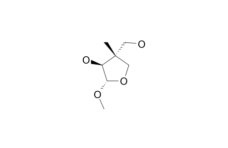 THREO-4-HYDROXY-5-METHOXY-3-METHYL-TETRAHYDROFURAN-3-METHANOL