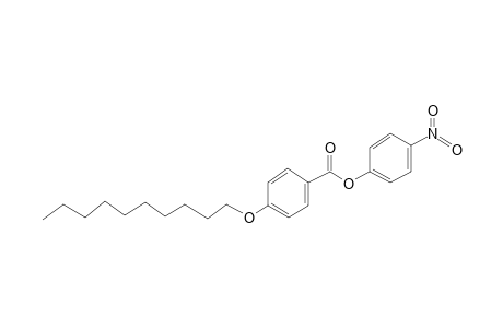 4-Nitrophenyl 4-(decyloxy)benzoate