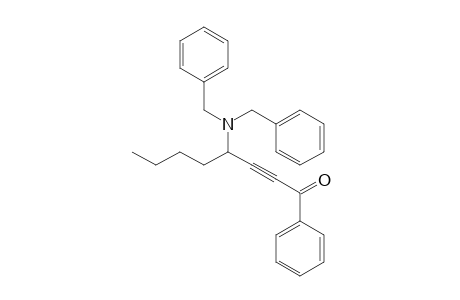 4-(Dibenzylamino)-1-phenyloct-2-yn-1-one