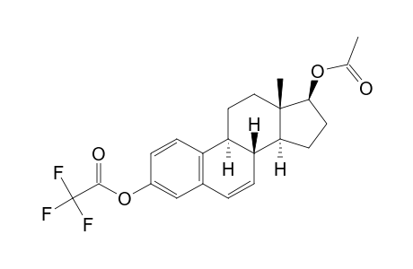 Estra-1,3,5(10),6-tetraene-3,17-diol, 17-acetate 3-(trifluoroacetate), (17.beta.)-
