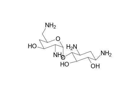 3-[6-(aminomethyl)-3-azanyl-4-oxidanyl-oxan-2-yl]oxy-4,6-bis(azanyl)cyclohexane-1,2-diol