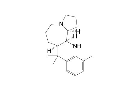 (7aR,13aS,13bS)-1,2,3,5,6,7,7a,8,13,13a,13b-Undecahydro-8,8,12-trimethylpyrrolo[1',2':1,2]azepino[3,4-b]quinoline