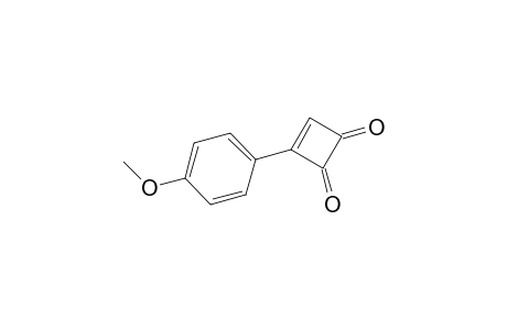 3-(4-Methoxyphenyl)cyclobut-3-ene-1,2-dione