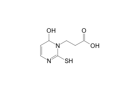 6-hydroxy-2-mercapto-1(6H)-pyrimidinepropionic acid