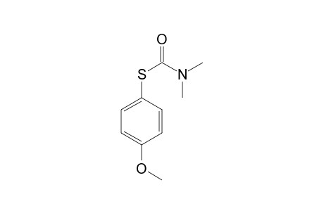 S-(4-methoxyphenyl) N,N-dimethylcarbamothioate