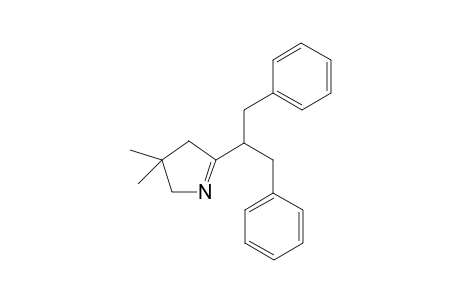 1,3-Diphenyl-2-(4',4'-dimethyl-delta1'-pyrrolin-2'-yl)-propane