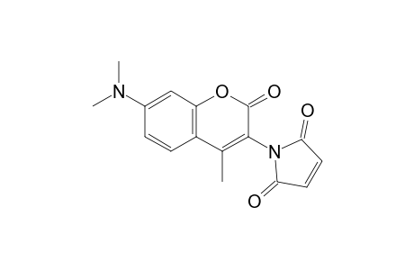 N-(7-Dimethylamino-4-methyl-3-coumarinyl)maleimide