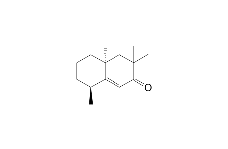 4SR,8SR)-3,3,4a8-tetramethyl-4,4a,5,6,7,8-hexahydro-2(3H)-naphthalenone