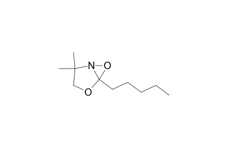 2,2-Dimethyl-5-pentyl-4,6-dioxa-1-azabicyclo[3.1.0]hexane