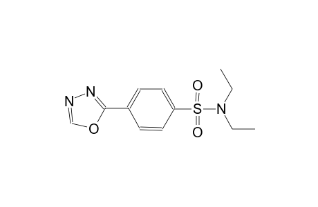 N,N-diethyl-4-(1,3,4-oxadiazol-2-yl)benzenesulfonamide