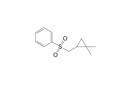 (2,2-Dimethylcyclopropyl)methyl phenyl sulfone