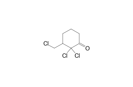 3-(chloromethyl)-2,2-dichlorocyclohexanone
