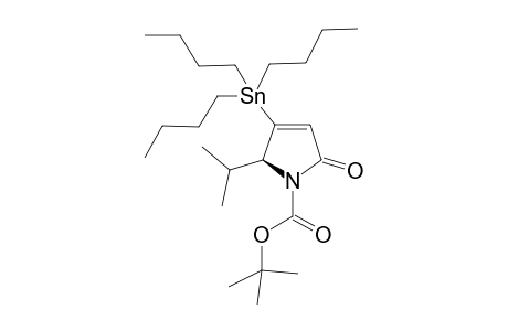 2-Isopropyl-5-oxo-3-tributylstannanyl-cyclopent-3-enecarboxylic acid tert-butyl ester