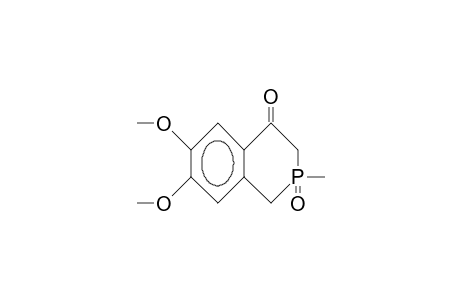 2,3-Dihydro-6,7-dimethoxy-2-methyl-4(1H)-isophosphinolinone 2-oxide
