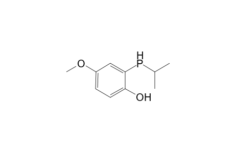 2-(Isopropylphosphino)-4-methoxyphenol