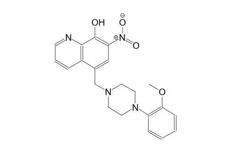 8-quinolinol, 5-[[4-(2-methoxyphenyl)-1-piperazinyl]methyl]-7-nitro-