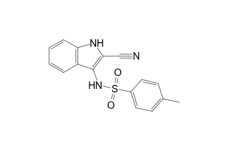 3-(p-tosylamino)indole-2-carbonitrile