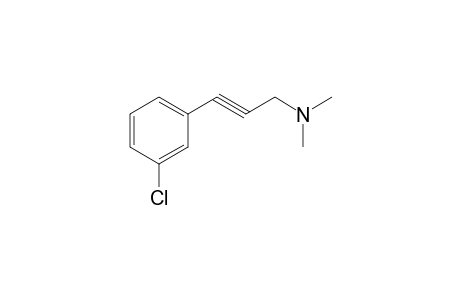 N-[3-(3-Chlorophenyl)-2-propynyl]-N,N-dimethylamine