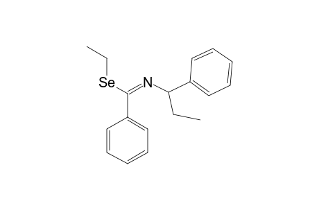 (E)-N-(1-ETHYLSELENO)-BENZYLIDENE-1-PHENYLPROPYLAMINE