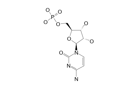 [(2S,3R,4S,5S)-5-(4-amino-2-keto-pyrimidin-1-yl)-3,4-dihydroxy-tetrahydrofuran-2-yl]methyl dihydrogen phosphate