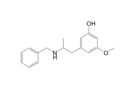 N-Benzyl-1-(3'-methoxy-5-hydroxyphenyl)propan-2-amine