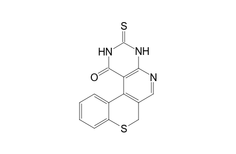 1,2,3,4,7-Pentahydro-3-thioxo-thiochromeno[40,30:4,5]-pyrido[2,3-d]pyrimidine-1-one