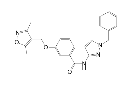 benzamide, 3-[(3,5-dimethyl-4-isoxazolyl)methoxy]-N-[5-methyl-1-(phenylmethyl)-1H-pyrazol-3-yl]-