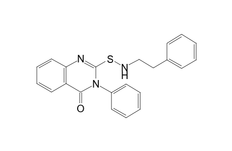 2-(N-Phenethylaminosulfanyl)-3-phenyl-3H-quinazolin-4-one