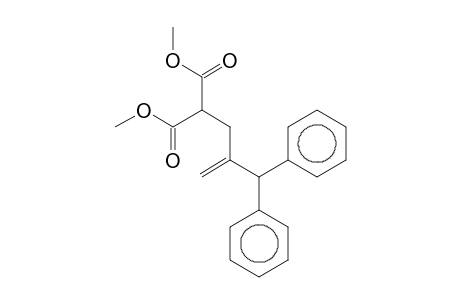 2-(2-benzhydrylallyl)malonic acid dimethyl ester