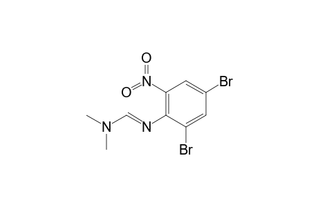 N'-(2,4-Dibromo-6-nitrophenyl)-N,N-dimethylimidoformamide