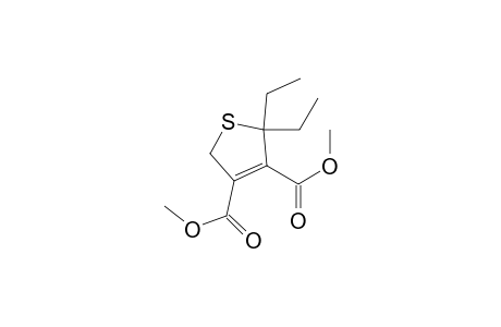 3,4-Thiophenedicarboxylic acid, 2,2-diethyl-2,5-dihydro-, dimethyl ester