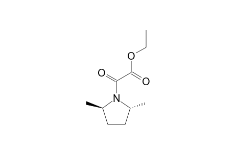 ETHYL-2-[(2R,5R)-2,5-DIMETHYL-PYRROLIDIN-1-YL]-2-OXO-ETHANOATE