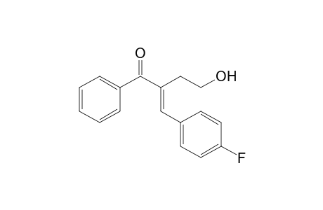 (2E)-2-[(4-fluorophenyl)methylene]-4-hydroxy-1-phenyl-butan-1-one