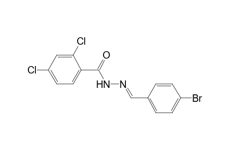 N'-[(E)-(4-Bromophenyl)methylidene]-2,4-dichlorobenzohydrazide