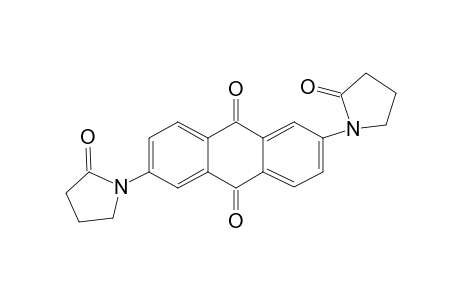 9,10-Anthracenedione, 2,6-bis(2-oxo-1-pyrrolidinyl)-