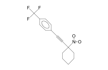 1-Nitro-1-(4-trifluoromethyl-phenylethynyl)-cyclohexane