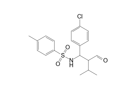 3-(N-Tosylamino)-3-(4'-chlorophenyl)-2-isopropylpropanal