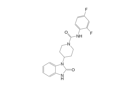 1-piperidinecarboxamide, N-(2,4-difluorophenyl)-4-(2,3-dihydro-2-oxo-1H-benzimidazol-1-yl)-