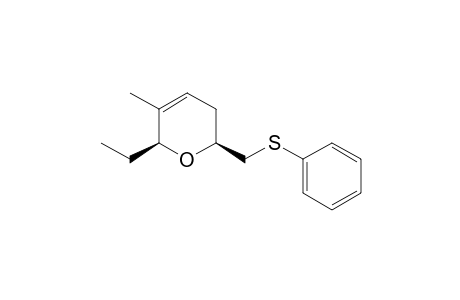 (syn-2-Methylthiophenyl-5-methyl-6-ethyloxacyclohex-4-ene
