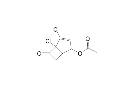 4-Acetoxy-1,2-dichlorobicyclo[3.2.0]hept-2-en-7-one