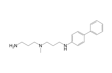 N*1*-[3-(Biphenyl-4-ylamino)-propyl]-N*1*-methyl-propane-1,3-diamine