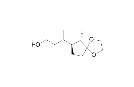 trans-2-Methyl-1-(4-hydroxybut-2-yl)cyclopentan-3-one ketal