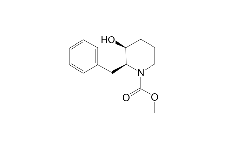 (2S,3S)-N-Methoxycarbonyl-2-benzyl-3-piperidinol