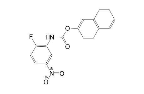 2-naphthyl 2-fluoro-5-nitrophenylcarbamate